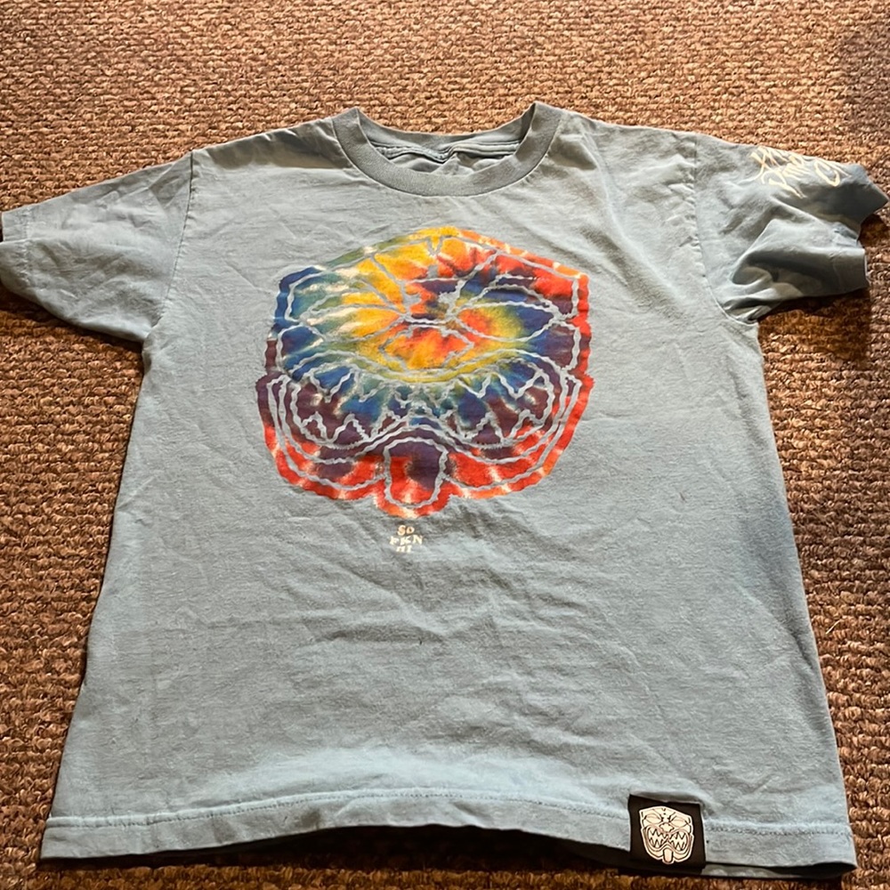 Boys Size Large Farmers Markey Hawaii Tee